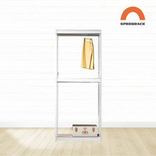 스피드랙 V2 행거 W500XD600XH1500X3단X행거봉1개 드레스룸