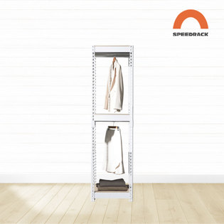 스피드랙 V2 행거 W500XD500XH1800X3단X행거봉2개 드레스룸