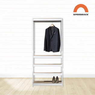 스피드랙 V2 행거 W500XD400XH2400X5단X행거봉1개 드레스룸