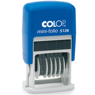 넘버링(6자리 S126 COLOP)