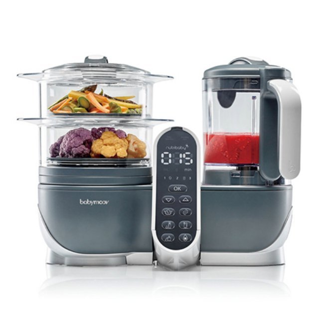 베이비무브 이유식마스터기 쿡마스터플러스 이유식조리기 [그레이][5in1 올인원 이유식마스터기 멀티쿠커]