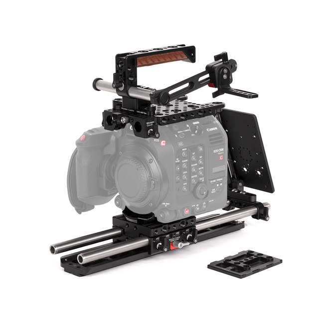 [우든카메라] 캐논 C300mk2 / C500mk2  액세서리 킷 (Pro) 카메라 서포트 베이스 키트 / 케이지 / 플레이트