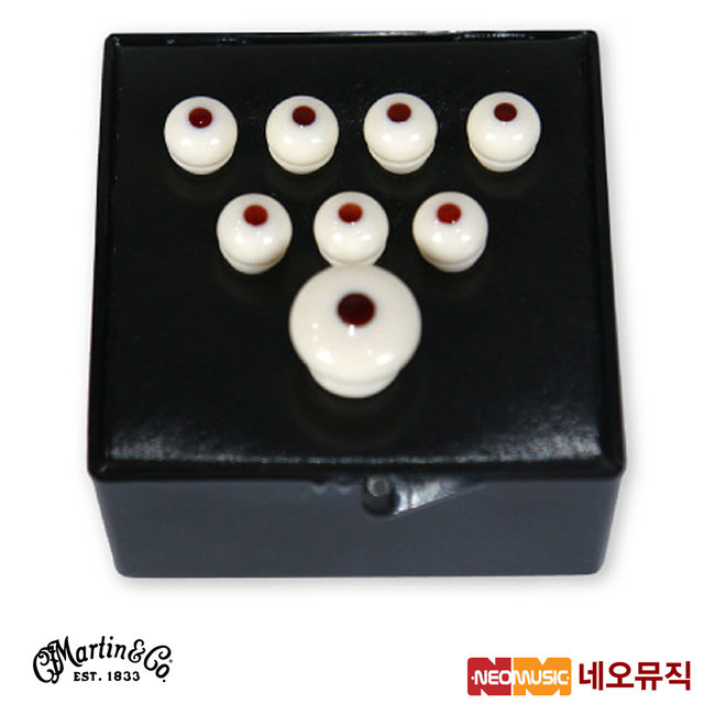 마틴브릿지&엔드핀 APP0002 Pin,Set White/tortoise