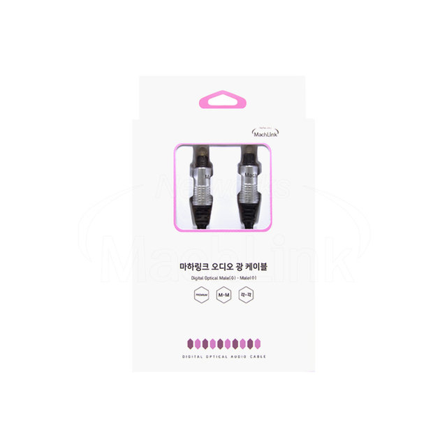 오디오 각 TO 각 6파이 광 옵티컬 케이블 1.5M ML-FG015