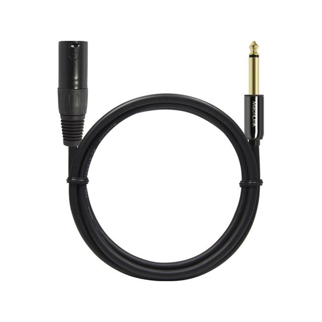 XLR 캐논 TO 5.5(6.3) 모노 마이크 케이블 15M ML-X6M150