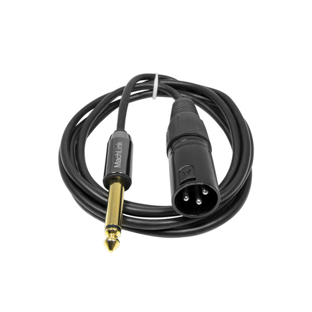 XLR 캐논 TO 5.5(6.3) 모노 마이크 케이블 15M ML-X6M150