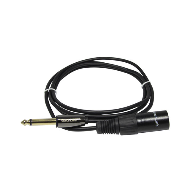 XLR 캐논 TO 5.5(6.3) 모노 마이크 케이블 15M ML-X6M150