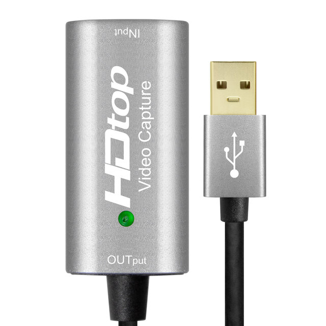 HDTOP USB3.0 TO HDMI 4K60Hz 영상 캡쳐보드 15CM HT-3C009
