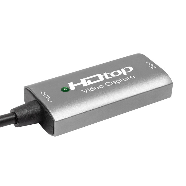 HDTOP USB3.0 TO HDMI 4K60Hz 영상 캡쳐보드 15CM HT-3C009