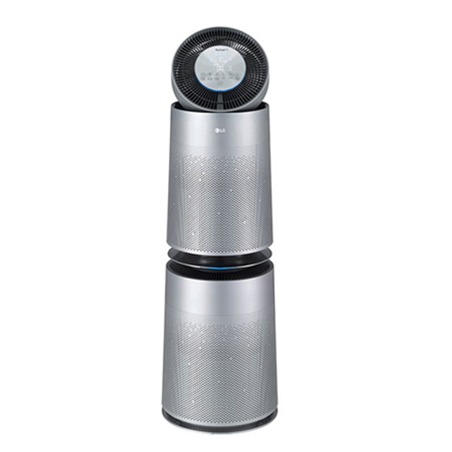 퓨리케어 360° 공기청정기 펫 플러스 AS301DNPA (100m², 뉴메탈 샤인, 21년형)