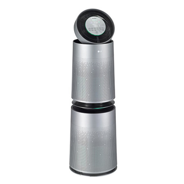 퓨리케어 360° 공기청정기 펫 플러스 AS301DNPA (100m², 뉴메탈 샤인, 21년형)