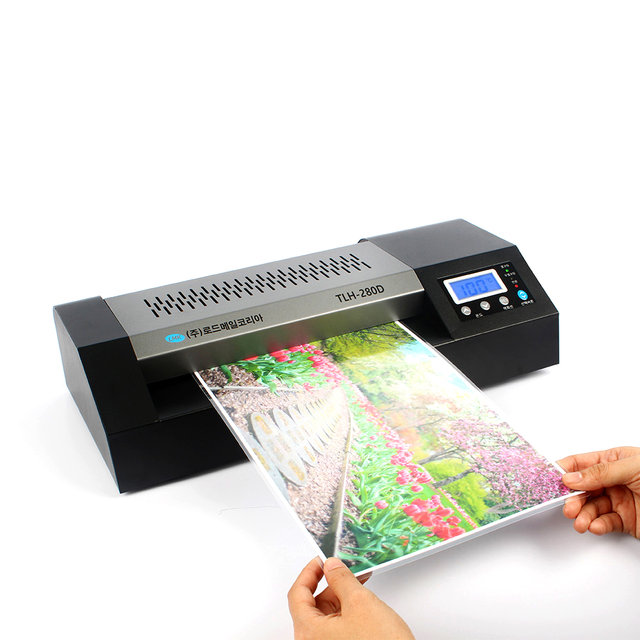 A4코팅기 코팅기계 TLH-280D+코팅지100매