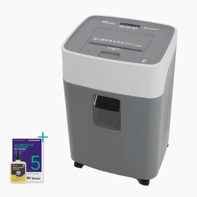 카피어랜드 보안관 오토 문서 세단기 자동급지 대형 40L 300매 Autofeed 314C+오일+오일페이퍼5매