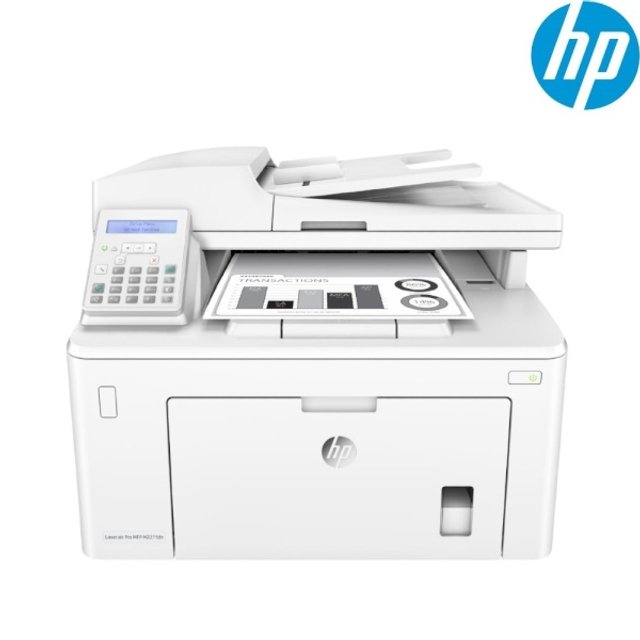 [핸디형 무선청소기 증정] HP M227fdw 흑백 FAX 레이저복합기 토너포함 양면인쇄+유무선 네트워크