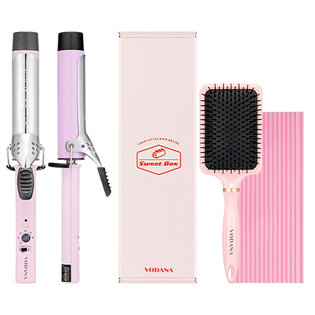 스위트박스 봉 고데기 세트 VSBC21S (32mm, 프리볼트, 바이올렛)