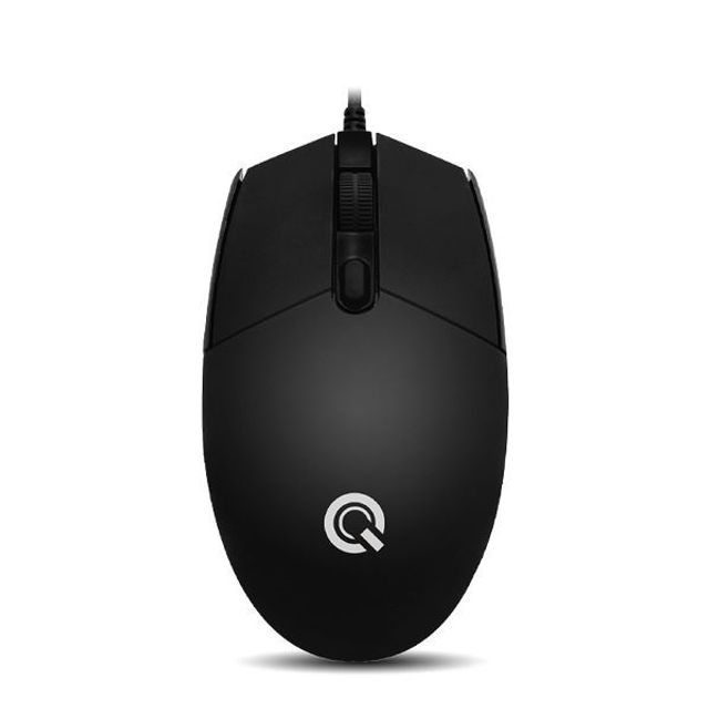 큐센 GP-M500 블랙 USB 유선 마우스