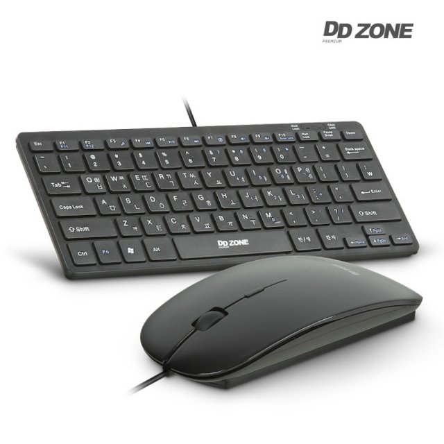 DMK-520M 미니 키보드 마우스 세트 (블랙)