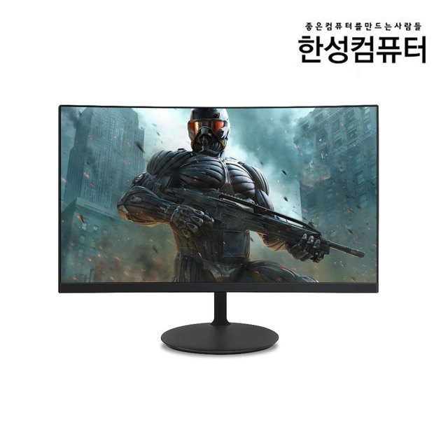 한성컴퓨터 TFG24F07V 59.8cm FHD 커브드 게이밍 모니터(1500R, 75Hz)