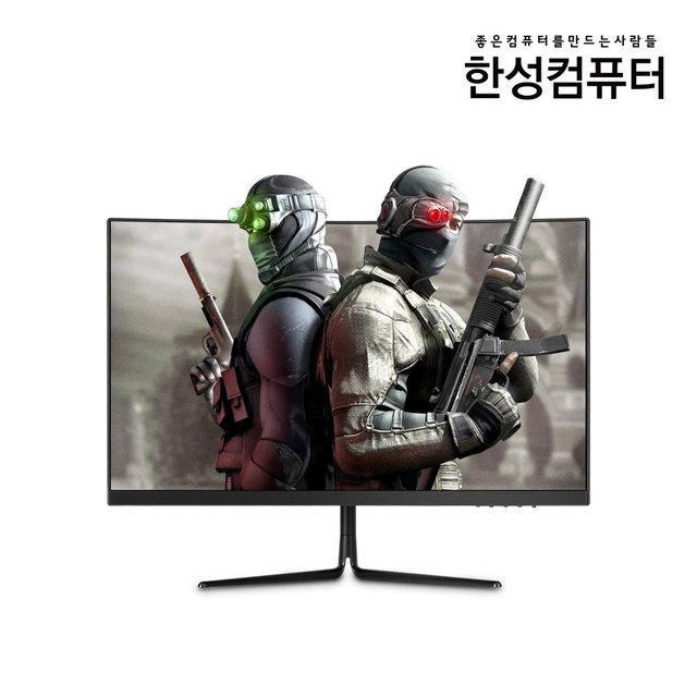 한성컴퓨터 TFG24F14V 59.9cm FHD 커브드 게이밍 모니터 1200R 180Hz