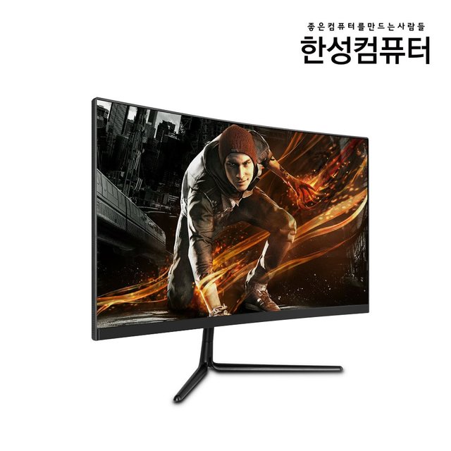 한성컴퓨터 TFG24F14V 59.9cm FHD 커브드 게이밍 모니터 1200R 180Hz(무결점)