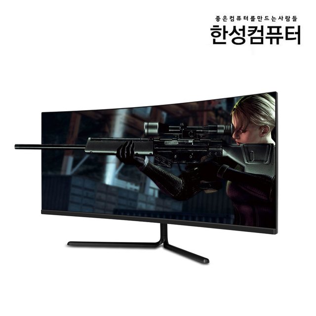 한성컴퓨터 TFG34Q10W 86.4cm WQHD 커브드 게이밍 모니터 1500R 120Hz(무결점)