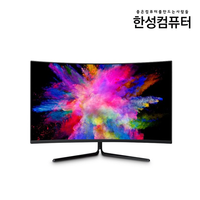 한성컴퓨터 TFX32U06V 80cm 4K UHD 커브드 게이밍 모니터 1500R(무결점)