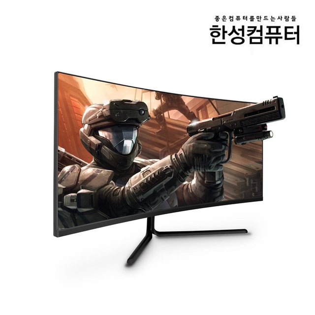 한성컴퓨터 TFG34Q10W 86.4cm WQHD 커브드 게이밍 모니터 1500R 120Hz