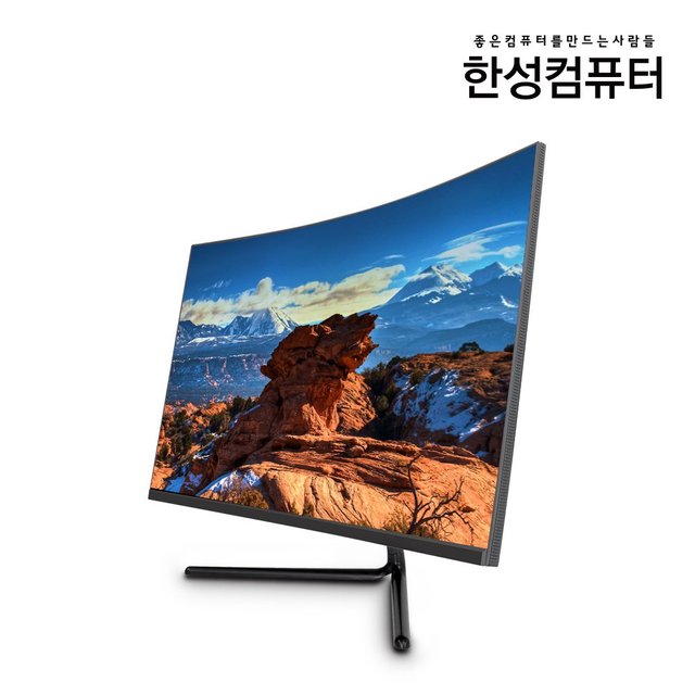 한성컴퓨터 TFX32U06V 80cm 4K UHD 커브드 게이밍 모니터 1500R