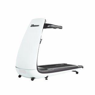 아이러너 P100 접이식 러닝머신 화이트