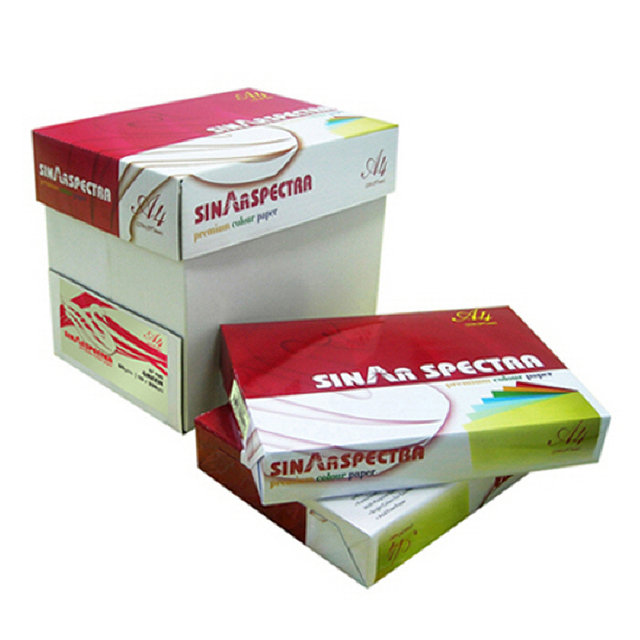 스펙트라 색지(노랑/YELLOW) A4 80g 1박스(2500매) A4