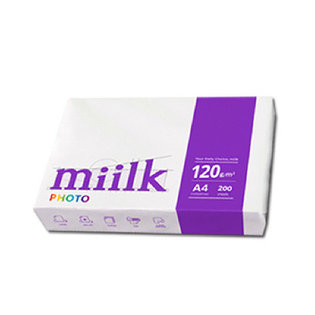 밀크포토 A4용지 120g 1권(200매) Miilk photo