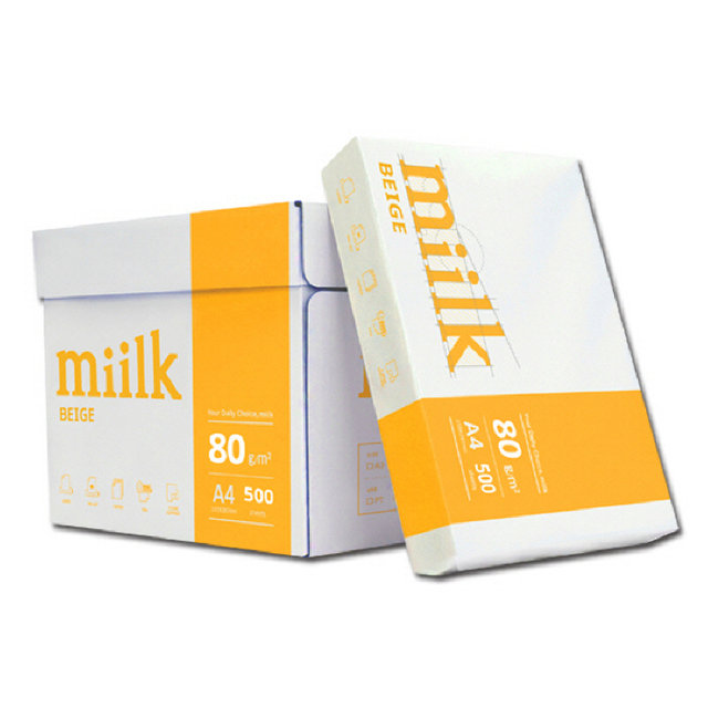 밀크베이지 A4용지 80g 1박스(2500매) Miilk beige