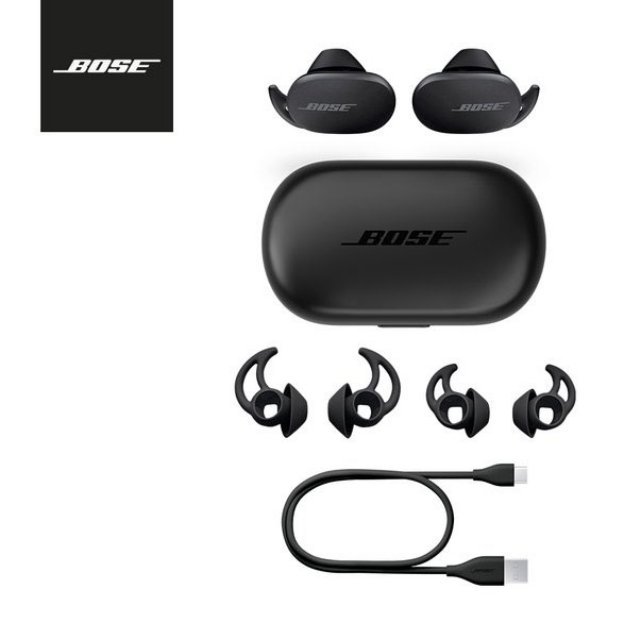 [정품]보스 콰이어트 컴포트 이어버드[노이즈캔슬링][블랙][QC Earbuds]