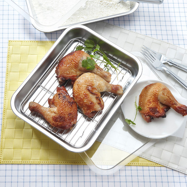 사각 스텐트레이 일반형(소)+일반형(중) SET