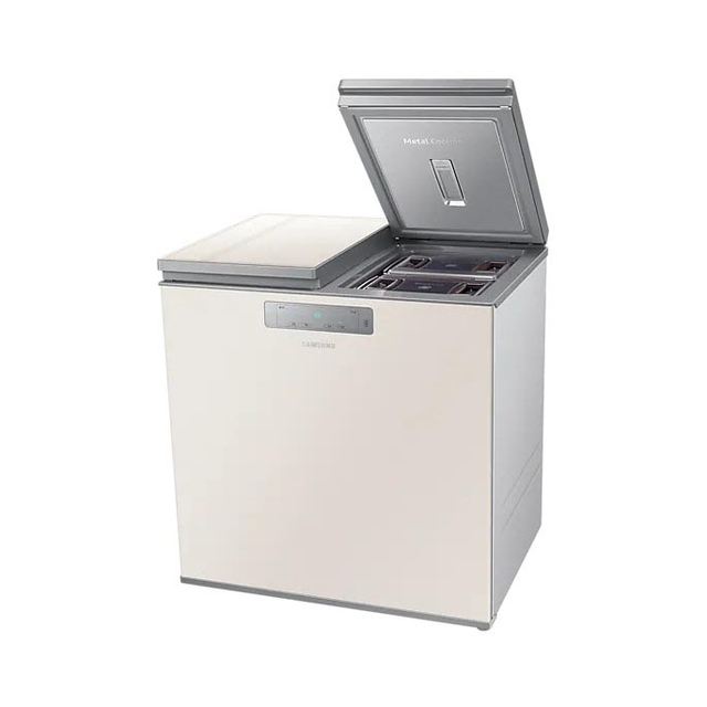 비스포크 뚜껑형 김치냉장고 RP22A3531CE (221L, 베이지)