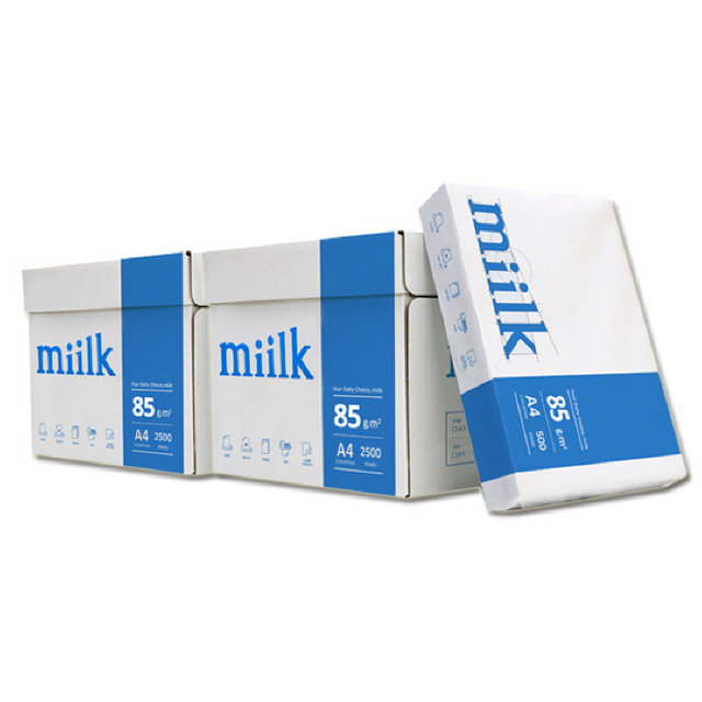 밀크 A4용지 85g 2박스(5000매) Miilk