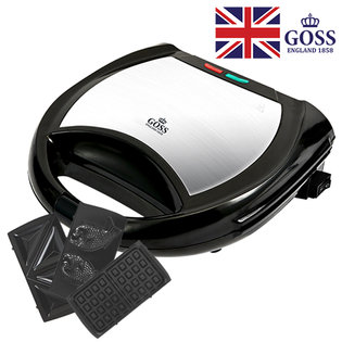 블랙 3in1 와플메이커 샌드위치 붕어빵 와플 GS-WM560B