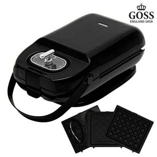 타이머 블랙 3in1 와플메이커 샌드위치 붕어빵 GSW-SM307BK