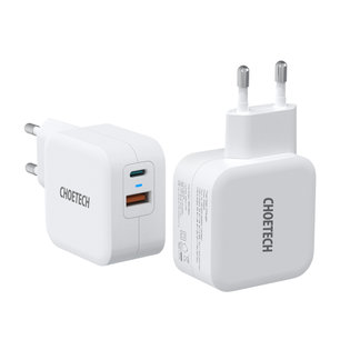 [CHOETECH] 초텍 PD 20W+QC 듀얼 C타입 충전기 PD5002