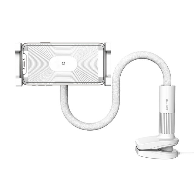 초텍 2in1 자바라 무선충전 거치대 T548-S