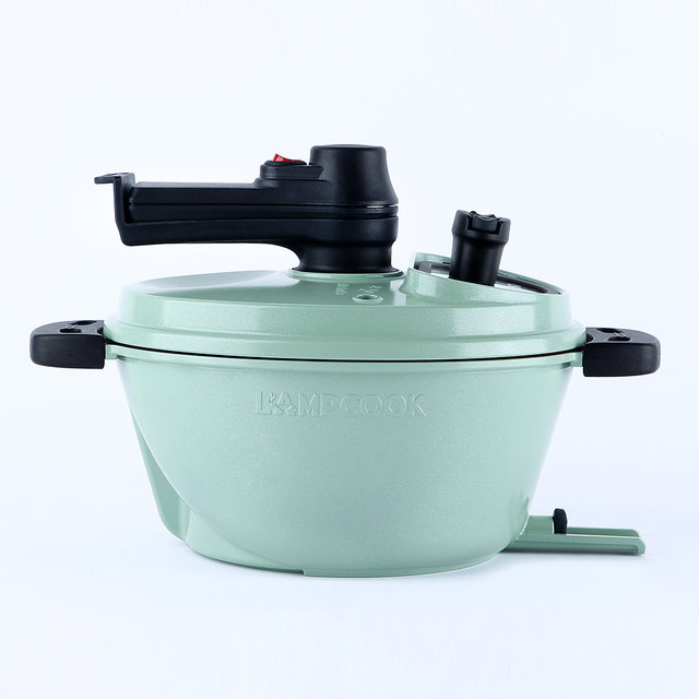 램프쿡 자동회전냄비 일립스 미니(Green)