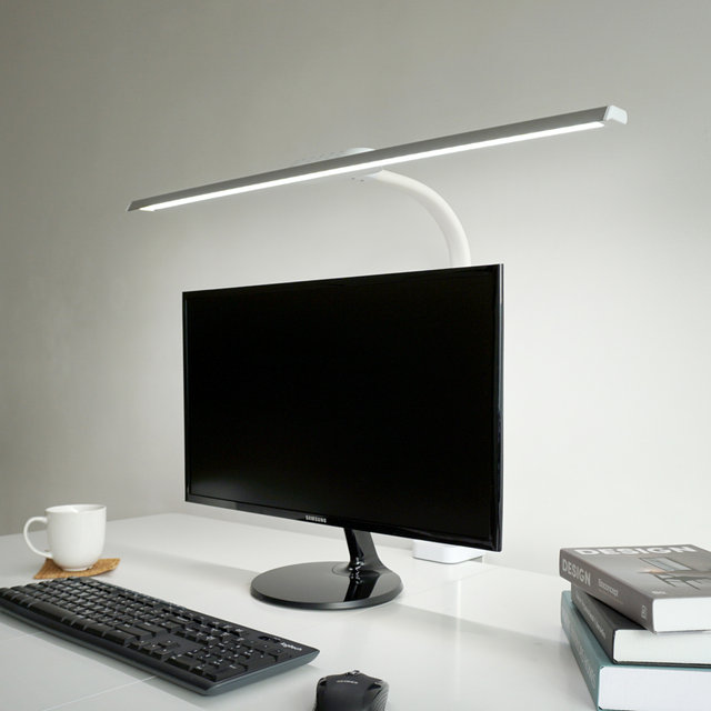 테드 LED 와이드 스탠드 집게형 SL-W800 화이트