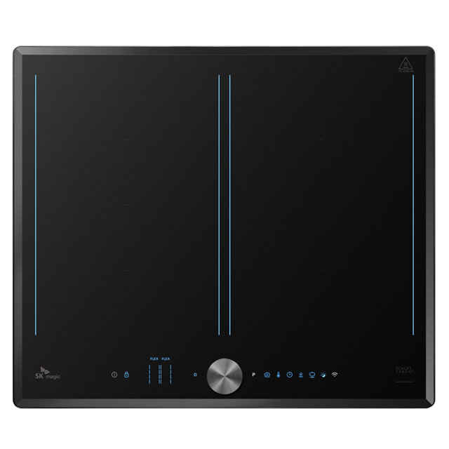 보더리스 빌트인 인덕션 4구 IHR-BQ410 (최고 전체출력 6,600W, 8개의 듀얼쿼드 코일, 5컬러 라이팅)