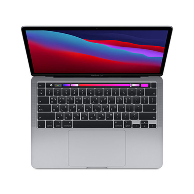 [Applecare+] 맥북프로 13 M1 8코어 RAM 8GB SSD 256GB 스페이스그레이 / Apple 노트북