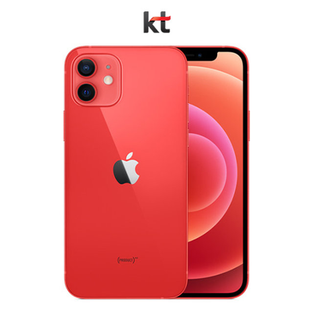 [KT] 아이폰12, 256GB, 레드, AIP12-256RD