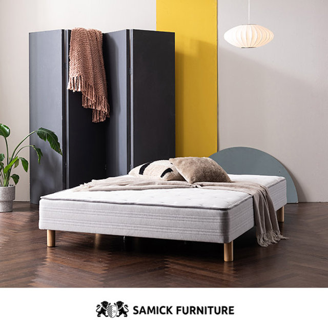 도노 일체형 매트리스 침대(퀸)