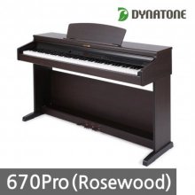 [히든특가]전자 디지털피아노 670PRO 로즈우드