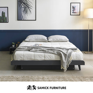 모드 헤드리스 침대(슬립웰 본넬 매트리스-퀸)