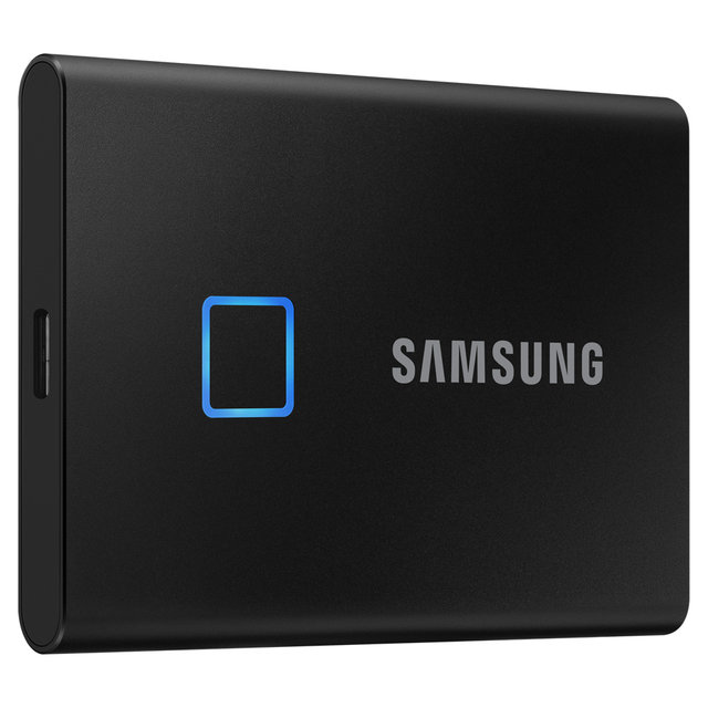 공식인증 포터블 외장SSD T7 Touch 1TB 블랙 MU-PC1T0K/WW (정품)
