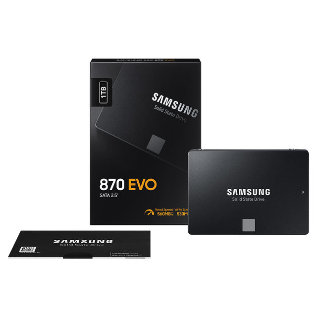 공식인증 삼성SSD 870 EVO 1TB SATA3 TLC MZ-77E1T0BW (정품)